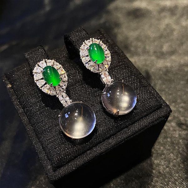 dangle & chandelier inspired design silver diamond natural round chalcedony earrings, luxurious and elegant, ladies anniversary engageme
dangle & chandelier inspired design silver diamond natural round chalcedony earrings, luxurious and elegant, ladies anniversary engageme