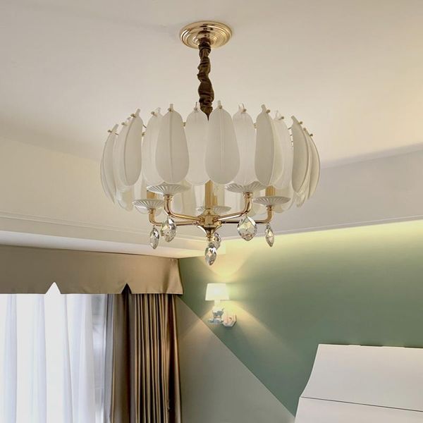 pendant lamps postmodern light luxury crystal creative personality bedroom model room dining lights
pendant lamps postmodern light luxury crystal creative personality bedroom model room dining lights