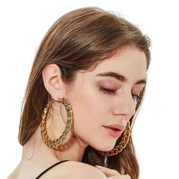 earrings fashion exaggeration large circle thick chain earrings ccb circle jewelry earrings, Golden
earrings fashion exaggeration large circle thick chain earrings ccb circle jewelry earrings, Golden