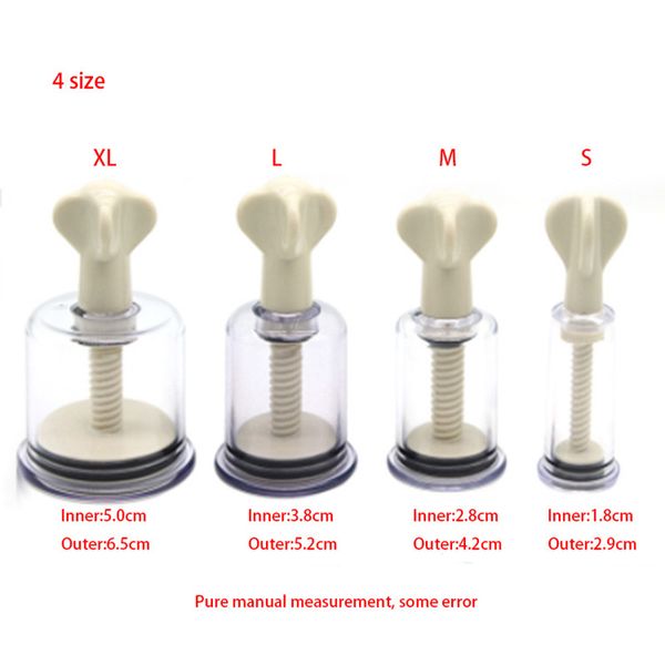 massage 4 pcs vacuum breast nipple cupping cans rotating handle suction device pump breast stimulator enlarge cupping toy for women
massage 4 pcs vacuum breast nipple cupping cans rotating handle suction device pump breast stimulator enlarge cupping toy for women
