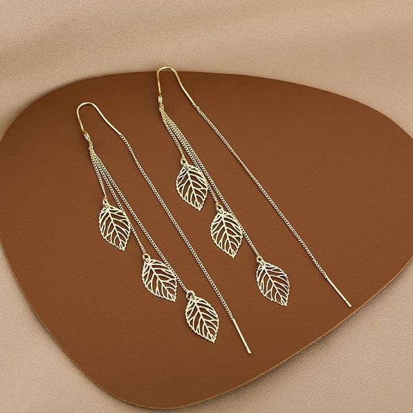 dangle & chandelier lovoacc temperament hollow leaves long tassel earrings for women gold color metallic leaf chains wedding brincos, Silver
dangle & chandelier lovoacc temperament hollow leaves long tassel earrings for women gold color metallic leaf chains wedding brincos, Silver