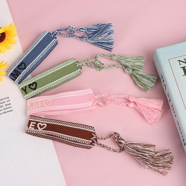 charm bracelets embroidery woven tassel for women handmade adjustable rope braided bracelet friendship ethnic christmas gifts bohemia, Golden;silver
charm bracelets embroidery woven tassel for women handmade adjustable rope braided bracelet friendship ethnic christmas gifts bohemia, Golden;silver