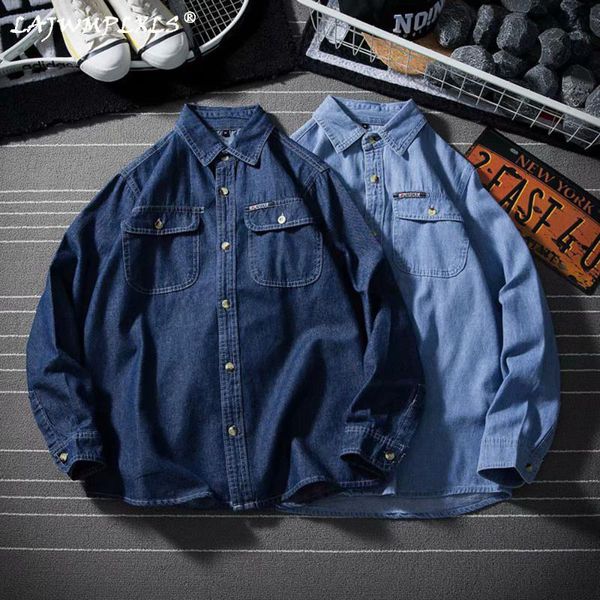 men's casual shirts 2021 arrival brand clothing denim shirt full turn-down collar solid men 4xl, White;black
men's casual shirts 2021 arrival brand clothing denim shirt full turn-down collar solid men 4xl, White;black
