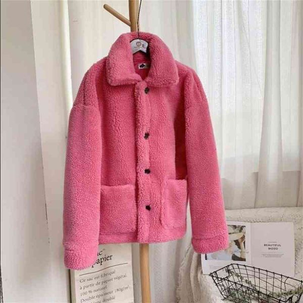 women's wool & blends winter thicken warm teddy fur jacket coat women casual fashion lamb faux overcoat ffy cozy loose outerwear f, Black
women's wool & blends winter thicken warm teddy fur jacket coat women casual fashion lamb faux overcoat ffy cozy loose outerwear f, Black