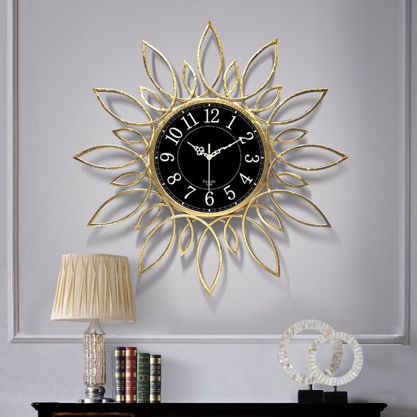 wall clocks modern art clock fashion metal luxury personality european living room reloj pared watches home decor 60wcs
wall clocks modern art clock fashion metal luxury personality european living room reloj pared watches home decor 60wcs