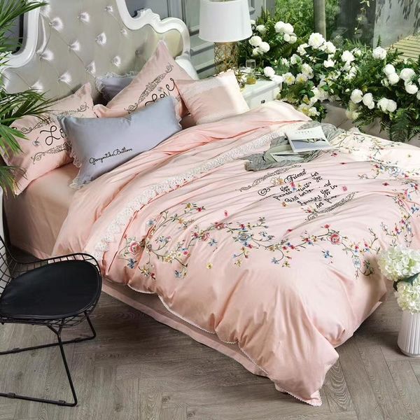 pieces egypt cotton duvet cover set teens girls full bed sheets pink color bedding lace flowers embroidered blanket king sets
pieces egypt cotton duvet cover set teens girls full bed sheets pink color bedding lace flowers embroidered blanket king sets