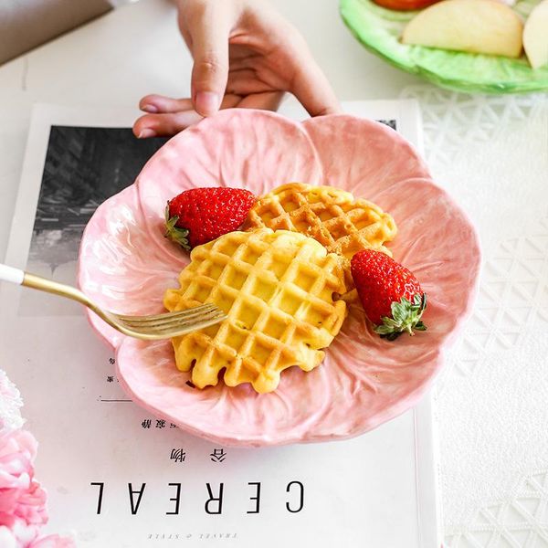 dishes & plates cabbage ceramic plate floral round salad bowl porcelain dinner steak fruit tray decorative snack
dishes & plates cabbage ceramic plate floral round salad bowl porcelain dinner steak fruit tray decorative snack