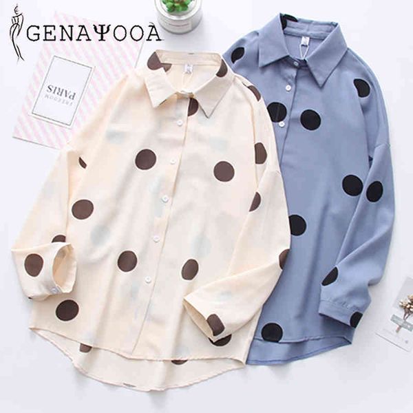 genayooa casual chiffon women polka dot blouse woman long sleeve ladies korean style 210417, White
genayooa casual chiffon women polka dot blouse woman long sleeve ladies korean style 210417, White