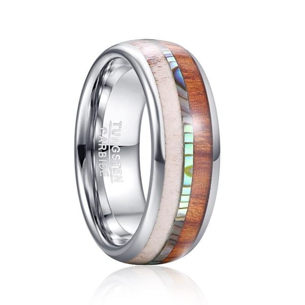 wedding rings deer antlers abalone opal stone men tungsten steel ring dome wood leather carbon engagement bague homme jewellery, Slivery;golden
wedding rings deer antlers abalone opal stone men tungsten steel ring dome wood leather carbon engagement bague homme jewellery, Slivery;golden