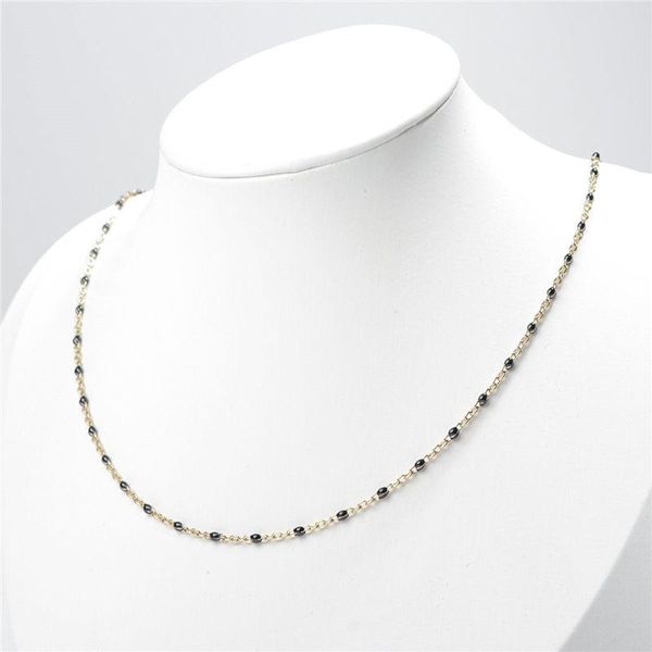 chains fashion stainless steel link cable chain necklace enamel gold color multicolor necklaces for women men party jewelry gifts 1 pcs, Silver
chains fashion stainless steel link cable chain necklace enamel gold color multicolor necklaces for women men party jewelry gifts 1 pcs, Silver