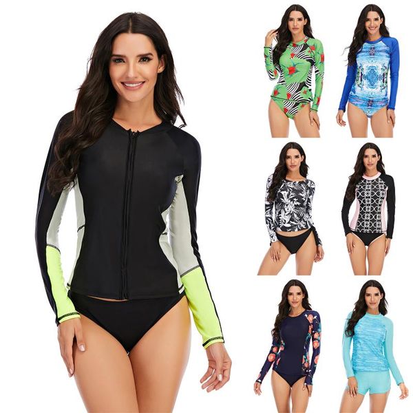 one-piece suits 2021 surfing swimsuit for women bikini long sleeve swimwear print rash guard summer bath suit two piece bandeau biquini
one-piece suits 2021 surfing swimsuit for women bikini long sleeve swimwear print rash guard summer bath suit two piece bandeau biquini
