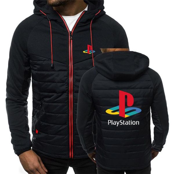 men's hoodies & sweatshirts 2021 autumn winter playstation fashion hoody spliced jacket printed men casual coat hooded fleece streetwea, Black
men's hoodies & sweatshirts 2021 autumn winter playstation fashion hoody spliced jacket printed men casual coat hooded fleece streetwea, Black