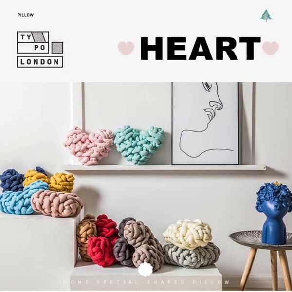 cushion/decorative pillow regina hand knot heart shape throw knitted living room decoration cute autumn home decor creative pograph accessor
cushion/decorative pillow regina hand knot heart shape throw knitted living room decoration cute autumn home decor creative pograph accessor