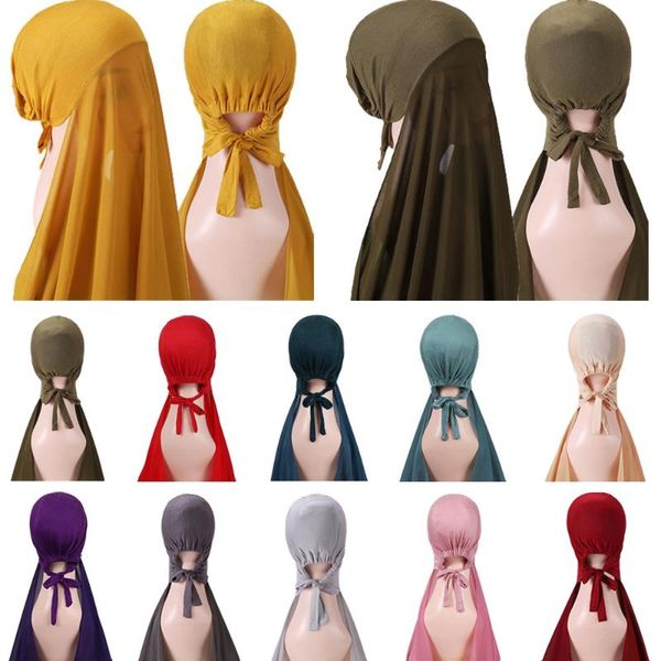 ethnic clothing plain chiffon shawl with underscarf cap bubble hijab bonnet elastic rope islam inner scarf stretch cover headwrap turbante, Red
ethnic clothing plain chiffon shawl with underscarf cap bubble hijab bonnet elastic rope islam inner scarf stretch cover headwrap turbante, Red