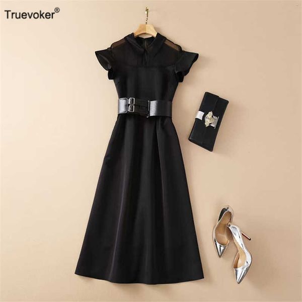 truevoker european high end runway chic black hepburn prom dress lady peter pan collar perspective lace patchwork belt vestidoes 210602, Black;gray
truevoker european high end runway chic black hepburn prom dress lady peter pan collar perspective lace patchwork belt vestidoes 210602, Black;gray