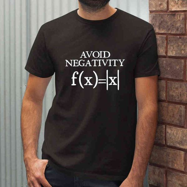 avoid negativity men funny mathematics absolute value tshirt math function geek t shirt summer tee clothes y220214, White;black
avoid negativity men funny mathematics absolute value tshirt math function geek t shirt summer tee clothes y220214, White;black