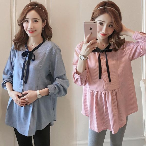maternity & tees 2021 summer korean fashion blouse loose long sleeve sweet shirts clothes for pregnant women spring pregnancy, White
maternity & tees 2021 summer korean fashion blouse loose long sleeve sweet shirts clothes for pregnant women spring pregnancy, White