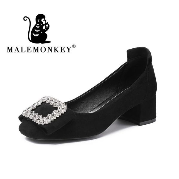dress shoes malemonkey 932569 women suede loafers 2021 spring autumn rhinestone shallow mouth high heel, Black
dress shoes malemonkey 932569 women suede loafers 2021 spring autumn rhinestone shallow mouth high heel, Black