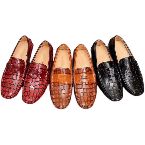 2021autumn men's formal shoes fashion leather wedding party business oxford shoes gentleman walking casual pea shoes comfortable lazy o, Black
2021autumn men's formal shoes fashion leather wedding party business oxford shoes gentleman walking casual pea shoes comfortable lazy o, Black