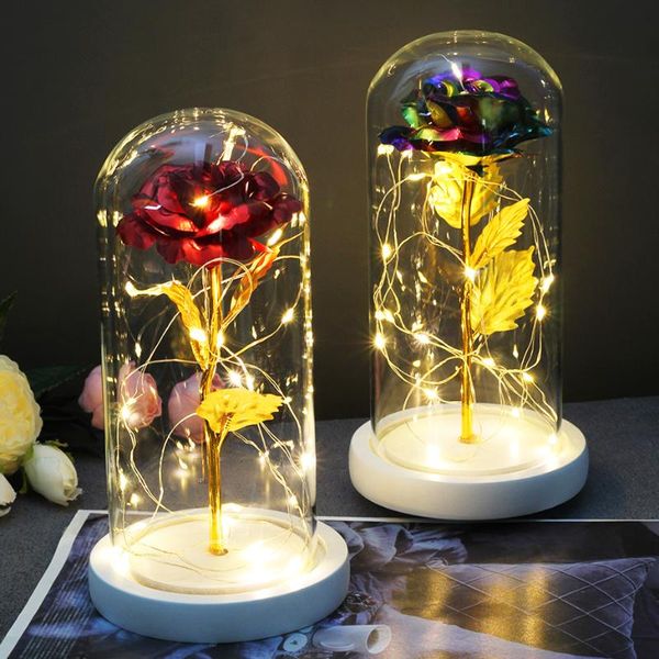 strings festive atmosphere lighting rose in glass dome christmas decorations for home led night light year gift
strings festive atmosphere lighting rose in glass dome christmas decorations for home led night light year gift