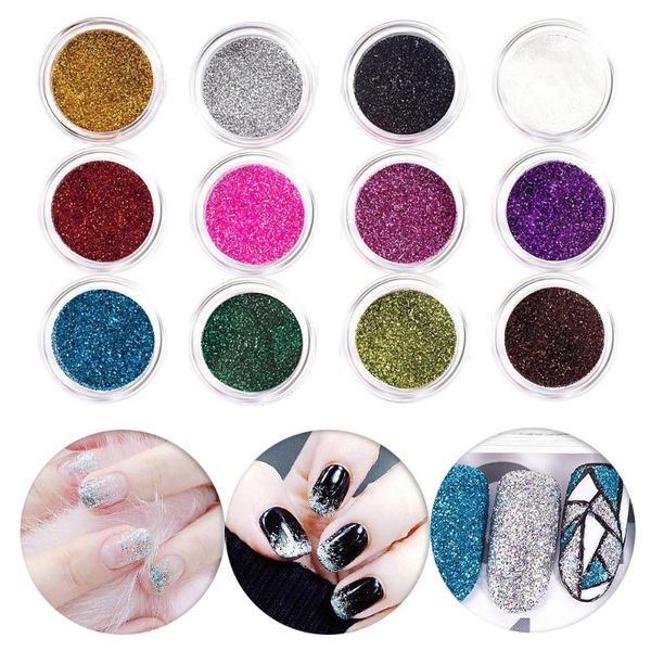 nail glitter 12pcs/set set for crafts powder iridescent bright, nails decoration, Silver;gold
nail glitter 12pcs/set set for crafts powder iridescent bright, nails decoration, Silver;gold