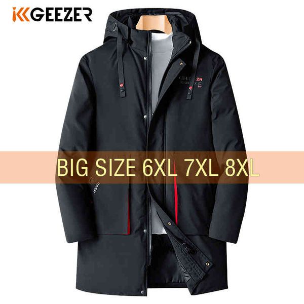 winter long et men cotton coat hooded oversized 6xl 7xl 8xl parkas loose thick warm windproof big size padded windbreaker, Black;white
winter long et men cotton coat hooded oversized 6xl 7xl 8xl parkas loose thick warm windproof big size padded windbreaker, Black;white