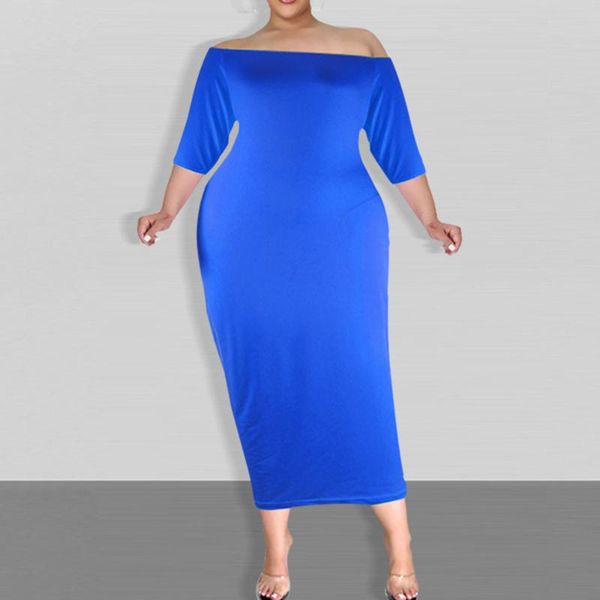 plus size dresses dress casual fashion simple commuter style three-quarter sleeves one-word collar solid color waist bag hip slim, Black
plus size dresses dress casual fashion simple commuter style three-quarter sleeves one-word collar solid color waist bag hip slim, Black