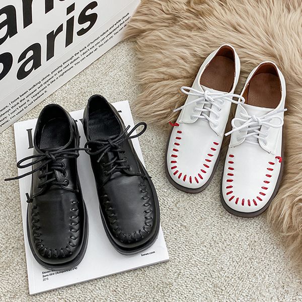 2021 new spring women shoes british style shoes ladies fashion causal lace up round toe single female thick heels woman shoes, Black
2021 new spring women shoes british style shoes ladies fashion causal lace up round toe single female thick heels woman shoes, Black