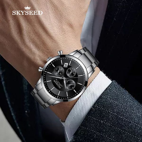tiandai watch business simple timing multifunctional sapphire mirror 41mm men's quartz, Slivery;brown
tiandai watch business simple timing multifunctional sapphire mirror 41mm men's quartz, Slivery;brown
