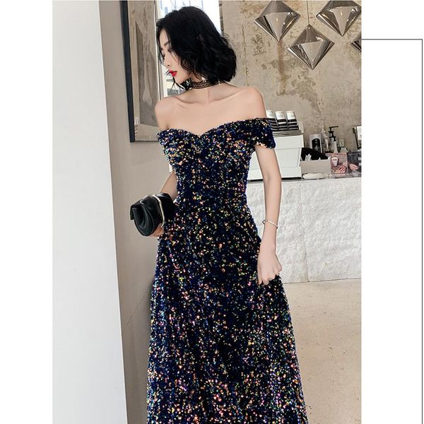 independent women luxury party dress va voom strapless colorful sequins shiny princess birthday for casual dresses, Black;gray 
independent women luxury party dress va voom strapless colorful sequins shiny princess birthday for casual dresses, Black;gray