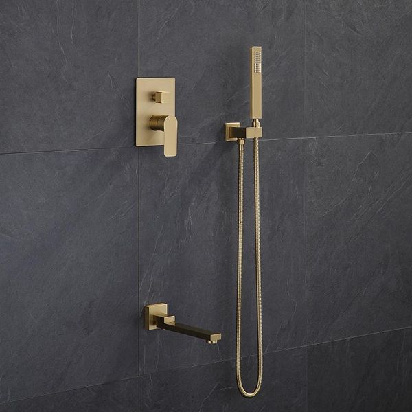 shower faucet set brush gold wall mounted bathtub brass and cold mixer support head in-wall bathroom sets
shower faucet set brush gold wall mounted bathtub brass and cold mixer support head in-wall bathroom sets
