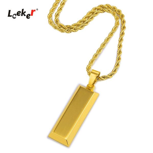 pendant necklaces leeker solid cuboid stainless steel necklace men simple long chain statement punk hip hop jewelry 296 lk1, Silver
pendant necklaces leeker solid cuboid stainless steel necklace men simple long chain statement punk hip hop jewelry 296 lk1, Silver