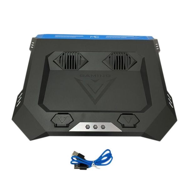 lapcooling pads mc rgb gaming pad 11-18 inch height adjustable cooler stand with 2 quiet fans and two usb ports for pc
lapcooling pads mc rgb gaming pad 11-18 inch height adjustable cooler stand with 2 quiet fans and two usb ports for pc