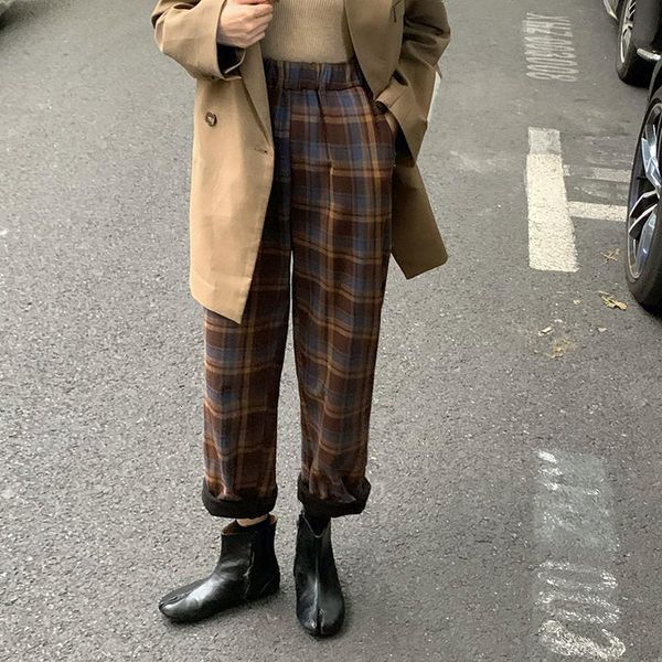 women's pants & capris autumn winter korean wild students warm wide-leg straight-leg high-waist plus velvet thick casual women trend jp, Black;white
women's pants & capris autumn winter korean wild students warm wide-leg straight-leg high-waist plus velvet thick casual women trend jp, Black;white
