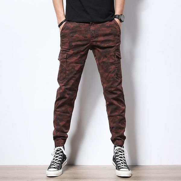 men's pants ly fashion military men joggers camouflage multi pockets casual cargo overalls streetwear hip hop harem trousers, Black
men's pants ly fashion military men joggers camouflage multi pockets casual cargo overalls streetwear hip hop harem trousers, Black