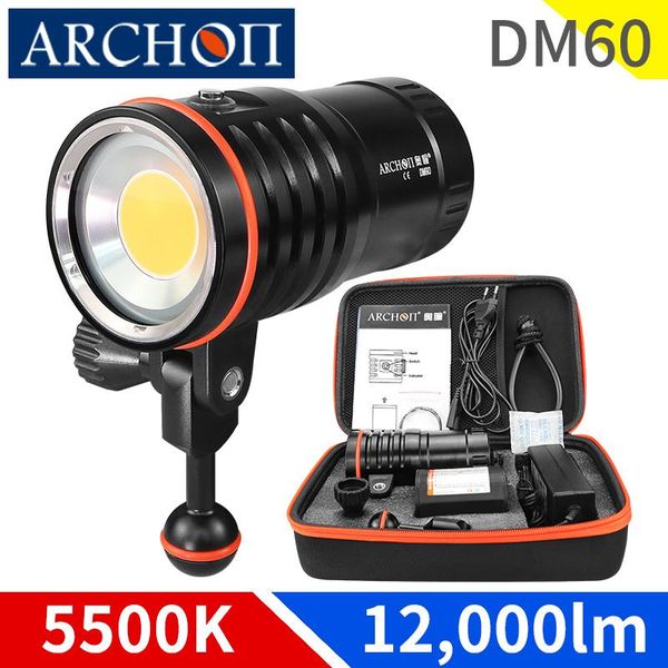 flashlights torches dm60 hd video diving pograph lights max 12,000 lumens dive lighting underwater 100m
flashlights torches dm60 hd video diving pograph lights max 12,000 lumens dive lighting underwater 100m