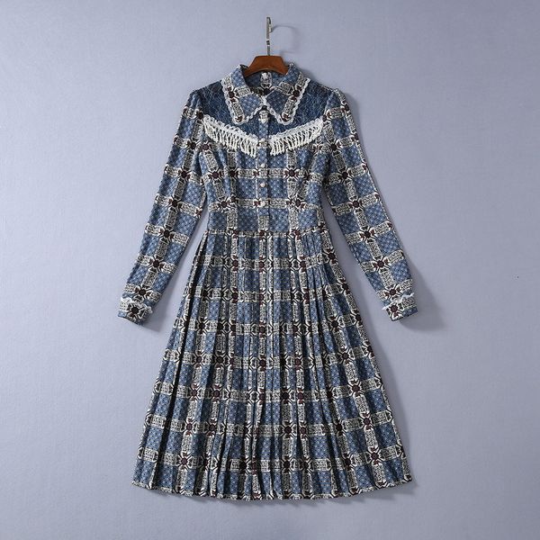 casual dresses spring for european and american women's wear long sleeve lapel vintage printed nail beads fashion dress mmh8, Black;gray
casual dresses spring for european and american women's wear long sleeve lapel vintage printed nail beads fashion dress mmh8, Black;gray