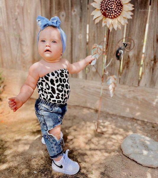 clothing sets europe and america baby tube + ripped jeans, leopard pattern elastic waist street style cool summer cotton1, White
clothing sets europe and america baby tube + ripped jeans, leopard pattern elastic waist street style cool summer cotton1, White