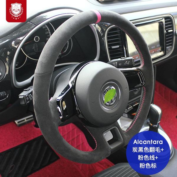 real alcantara steering wheel cover for vw volkswagen golf 7 gti santana t-cross viloran suede grip cover car accessories
real alcantara steering wheel cover for vw volkswagen golf 7 gti santana t-cross viloran suede grip cover car accessories