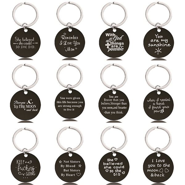 thanksgiving day letter keychain car keyrings black stainless steel creative pendant keychains women key holder family gift dhl, Silver
thanksgiving day letter keychain car keyrings black stainless steel creative pendant keychains women key holder family gift dhl, Silver