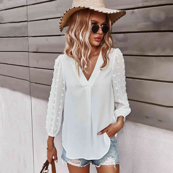 blouses elegant white solid summer v neck for long sleeve casual female simple chiffon women blouse
blouses elegant white solid summer v neck for long sleeve casual female simple chiffon women blouse