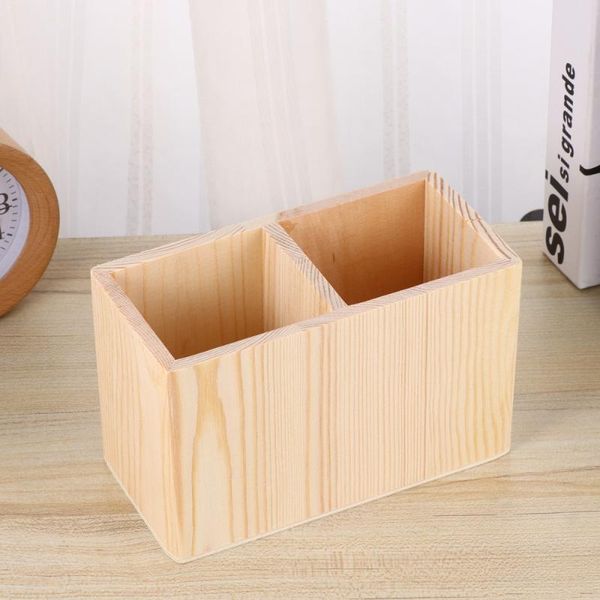two compartments wooden container pen holder office organizer unfinished solid color case pot for home diy graffiti storage bottles & jars
two compartments wooden container pen holder office organizer unfinished solid color case pot for home diy graffiti storage bottles & jars