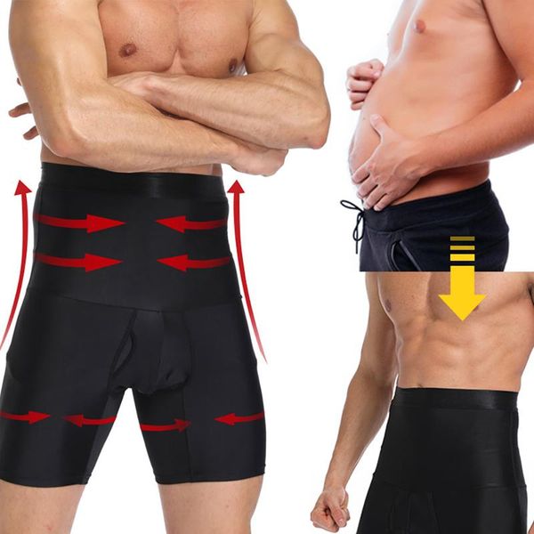men's body shapers mens underwear compression pants waist trainer belly control slimming shapewear seamless boxer briefs high shorts, Black;brown
men's body shapers mens underwear compression pants waist trainer belly control slimming shapewear seamless boxer briefs high shorts, Black;brown