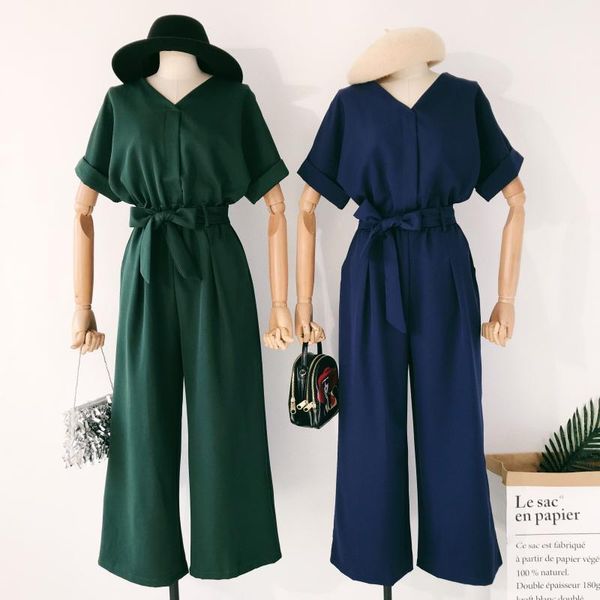 women's jumpsuits & rompers 2021 fashion elegant lapel long sleeve casual jumpsuit high waist, Black;white
women's jumpsuits & rompers 2021 fashion elegant lapel long sleeve casual jumpsuit high waist, Black;white