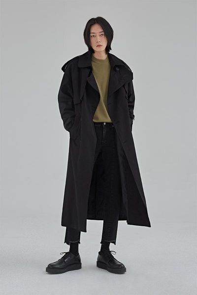 men's trench coats casual windbreaker autumn korean version black simple loose epaulet double button 2021 coat, Tan;black
men's trench coats casual windbreaker autumn korean version black simple loose epaulet double button 2021 coat, Tan;black