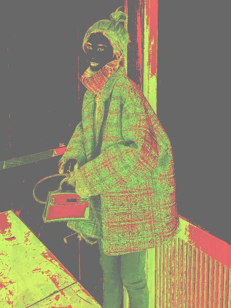 women's wool & blends plus size autumn and winter fried street fashion age reduction temperament plaid woolen coat western style, Black
women's wool & blends plus size autumn and winter fried street fashion age reduction temperament plaid woolen coat western style, Black