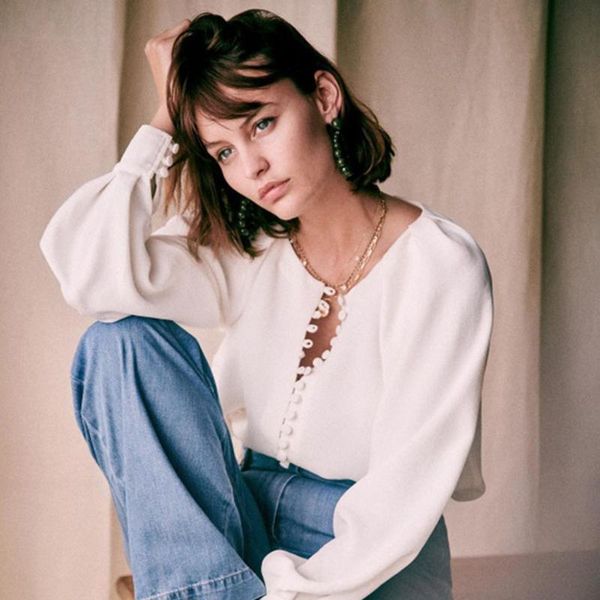 women's blouses & shirts retro women lantern long sleeve v neck chic button female casual elegant blusas mujer de moda 2021 summer, White
women's blouses & shirts retro women lantern long sleeve v neck chic button female casual elegant blusas mujer de moda 2021 summer, White