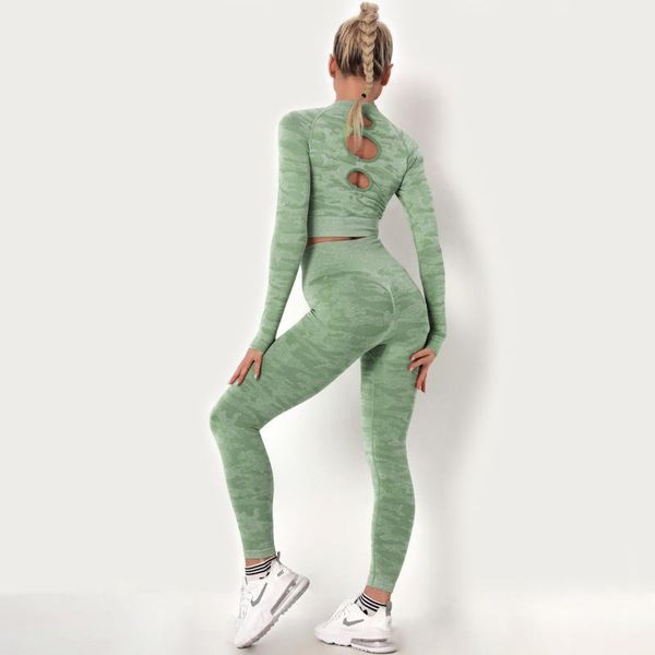 sports women's tracksuit two piece set women clothing sportswear yoga sport camouflage suit seamless leggings for fitness outfit
sports women's tracksuit two piece set women clothing sportswear yoga sport camouflage suit seamless leggings for fitness outfit