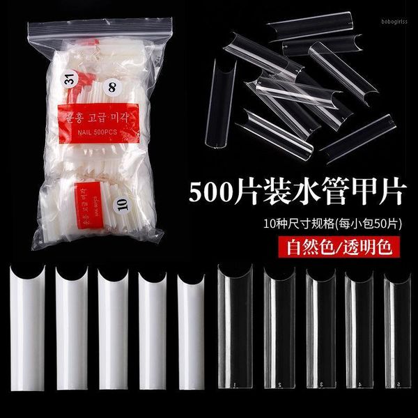 arrival 500pcs transparent white high curved waterpipe long false nail tips fake extension manicure uv diy1, Red;gold
arrival 500pcs transparent white high curved waterpipe long false nail tips fake extension manicure uv diy1, Red;gold