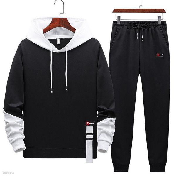 men's tracksuits sportswear set hooded pullover long coat pants 2021 casual sports sweater and jogging pant, Gray
men's tracksuits sportswear set hooded pullover long coat pants 2021 casual sports sweater and jogging pant, Gray